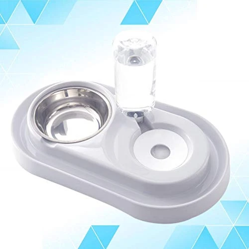 POPETPOP Pet Food Bowl Doubled Feeding Bowls Dog Bowl Dish Water Feeder Dispenser Food Feeding Bowl With Water Bottle For Dog Cat Auto Feeder 8 POPETPOP Pet Food Bowl Doubled Feeding Bowls Dog Bowl Dish Water Feeder Dispenser Food Feeding Bowl With Water Bottle For Dog Cat Auto Feeder - Image 6