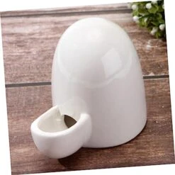 IWOWHERO 1 Set Rutin Chicken Drinker Ceramic Pet Water Fountain Pigeon Feeder Quail Feeders Duck Feeder Chick Feeding Stand Dog Water Fountain Pigeon Quail Water Feeder Chicken Suppky Food -Zoo Shop 41BMTdsa2vL