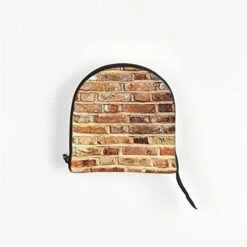 Mqgmz Industrial Brick Wall Background Print Pet Carrier Tote Bag With Pocket Safety - Amazing Design -Zoo Shop 41BmIKmbq2L