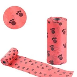 JUNMIN 300 Bags Disposable Dog Cat Garbage Bag Pet Cleaning Supplies (Color : Random) -Zoo Shop 41C3KyLGomL