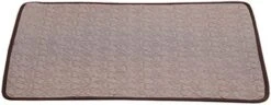 Clinmday Pet Blanket,Soft Comfortable Non-Slip Summer Pet Mattress Cat Dog Sleeping Cushion Pet Supplies Sleeping Mat Washable Coffee XL -Zoo Shop 41C6yzs miL. AC 2
