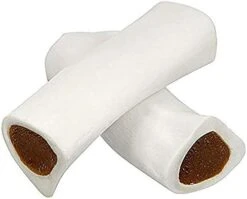 Pawstruck Filled Dog Bones Pet Food (Flavors: Beef, Cheese And Bacon, Peanut Butter,etc) Made In USA Stuffed Bulk 3 To 6" Femur Dog Dental Treat & Chew, (Variety Pack, Large (5-6")), 2.46 Pounds -Zoo Shop 41CDhyAPVWL. AC