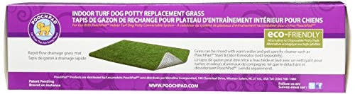 PoochPad Artificial Turf For Dogs (16” X 24”) – Made In USA, Fake Grass Patch For Dogs Potty Urine, Rapid Flow Drainage Artificial Grass Replacement Turf, Indoor Or Outdoor Use 5 PoochPad Artificial Turf For Dogs (16” X 24”) – Made In USA, Fake Grass Patch For Dogs Potty Urine, Rapid Flow Drainage Artificial Grass Replacement Turf, Indoor Or Outdoor Use - Image 3