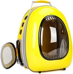 AYENCI Pet Backpack, Window Breathable Travel Bag Astronaut Space Capsule Pet Carrier Backpack For Cat Dog (Color : Yellow, Size : M) 22 AYENCI Pet Backpack, Window Breathable Travel Bag Astronaut Space Capsule Pet Carrier Backpack For Cat Dog (Color : Yellow, Size : M) -Zoo Shop 41CJvz4VcJL. AC