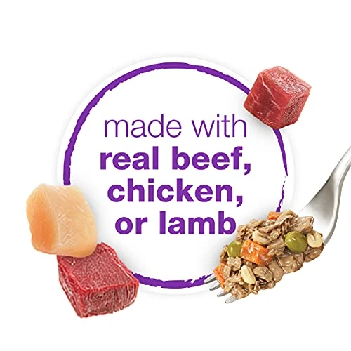 Purina Beneful High Protein, Gravy Wet Dog Food Variety Pack, Chopped Blends - (12) 10 Oz. Tubs 6 Purina Beneful High Protein, Gravy Wet Dog Food Variety Pack, Chopped Blends - (12) 10 Oz. Tubs - Image 4