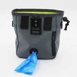 1PC Portable Pet Snack Bags Stylish Pet Training Waist Pouch Multi- Training Pet Food Bag Outdoor Pet Food Storage Bag For Cat Kitten Dog Puppy Grey Side Bag StyleAquarium Pipe Fittings -Zoo Shop 41CaT3Uc6uS