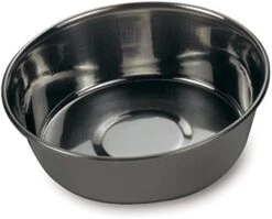 ProSelect Dura-Weight Stainless Steel Dishes — Durable Dishes For Dog And Cat Food, 2-Quart -Zoo Shop 41Cg6qwqgHL. AC