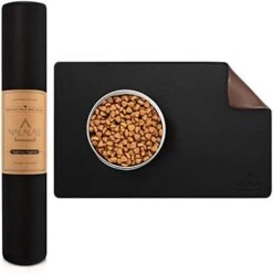 NALALAS Bohemian Large Waterproof Dog Mat - Food & Water Pet Food Mat, Cat Food Mat, Dog Food Mat For Floors - Waterproof Nonslip Eco-Friendly Pet Dog Placemats (Crossed The Line) 30 NALALAS Bohemian Large Waterproof Dog Mat - Food & Water Pet Food Mat, Cat Food Mat, Dog Food Mat For Floors - Waterproof Nonslip Eco-Friendly Pet Dog Placemats (Crossed The Line) -Zoo Shop 41Cv6H2rZL. AC