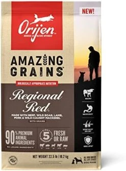 ORIJEN Small Breed Dry Dog Food, Grain Free Dry Dog Food For Small Breeds, Fresh Or Raw Ingredients, 4lb -Zoo Shop 41DIMULfi7L. AC