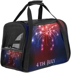 Pet Carrier Fast Food Pattern Soft-Sided Pet Travel Carriers For Corgi,Cats,Dogs Puppy Comfort Portable Foldable Pet Bag Airline Approved -Zoo Shop 41DJh2AuAqL. AC