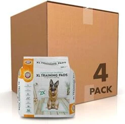 Arm & Hammer Green Tea Pet Training Pads | 25-Ct Dog Training Pads With Super Absorbing Green Tea Baking Soda For 2X The Odor Control | Leakproof & Recycled Training Pads For Dogs,White -Zoo Shop 41DU2bLw3aL. AC