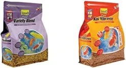 TetraPond Variety Blend, Pond Fish Food, For Goldfish And Koi Yellow 2.25 Pound (Pack Of 1) -Zoo Shop 41DaYr8cbHL. AC