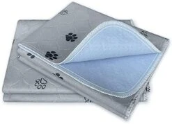 Washable Pee Pads For Dogs With Puppy Grooming Gloves,Reusable,Waterproof,Non-Slip,Super Absorbing Pet Pads Dog Bed Mat,Whelping Pads,Dog Playpen Mat,Pee Pad For Guinea Pig Cage,(2-Pack) 31"X36" 30 Washable Pee Pads For Dogs With Puppy Grooming Gloves,Reusable,Waterproof,Non-Slip,Super Absorbing Pet Pads Dog Bed Mat,Whelping Pads,Dog Playpen Mat,Pee Pad For Guinea Pig Cage,(2-Pack) 31"X36" -Zoo Shop 41DfVxXjhfL. AC 1