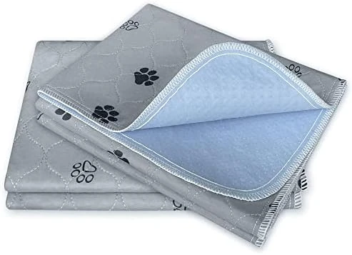 Washable Pee Pads Dogs With Puppy Grooming Gloves,Reusable,Waterproof,Non-Slip,Super Absorbing Pet Pads Dog Bed Mat,Whelping Pads,Dog Playpen Mat,Pee Pad For Guinea Pig Cage,(2-Pack) 18"X24" 16 Washable Pee Pads Dogs With Puppy Grooming Gloves,Reusable,Waterproof,Non-Slip,Super Absorbing Pet Pads Dog Bed Mat,Whelping Pads,Dog Playpen Mat,Pee Pad For Guinea Pig Cage,(2-Pack) 18"X24" - Image 14