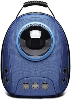 LEFEDA Backpack For Dog Carrier Pet Travel Dog Cat Transport Bag Transparent Capsule Breathable Hiking Portable Dog Backpack Pet Backpack Carrier (Color : Ivory Yellow, Size : 20x32x42cm) -Zoo Shop 41Dkbqz30ZL. AC