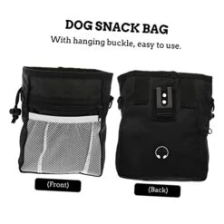 POPETPOP Pet Snack Pack Training Pouch For Dogs Food Snacks Dog Food Travel Container Dog Training Treat Bag Dog Treat Fanny Pack Dog Training Pouch Puppy Treat Bag Dog Snack Bag Pet Supply -Zoo Shop 41EESPfAHdL