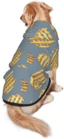 Fries Pattern Fast Food Pet Dog Costume Large Pets Wear Hoodies Winter Small Medium Cats Cloth Sweatshirts Jacket Pullover 12 Fries Pattern Fast Food Pet Dog Costume Large Pets Wear Hoodies Winter Small Medium Cats Cloth Sweatshirts Jacket Pullover - Image 10