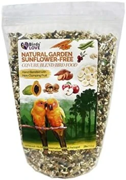 Birds LOVE All Natural Garden Blend Bird Food For Parrots 2lb -Zoo Shop 41F WHm9fJL. AC