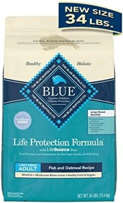 Blue Buffalo Life Protection Formula Natural Adult Large Breed Dry Dog Food, Chicken And Brown Rice 15-lb -Zoo Shop 41FD6WbH6L. AC