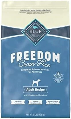 Blue Buffalo Freedom Grain Free Natural Adult Dry Dog Food, Chicken 24-lb -Zoo Shop 41FRQRxKjAL. AC