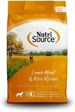 Nutrisource Lamb & Rice Adult Dog Food 5Lb -Zoo Shop 41FT6pr WaL. AC