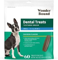 Amazon Brand - Wonder Bound Dog Dental Treats, Fresh Mint Flavor, Medium, 13 Count, 16 Oz -Zoo Shop 41Fo7oUdBEL. AC