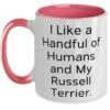 GENERIC Surprise Russell Terrier Dog Gifts, I Like A Handful Of, Epic Birthday Two Tone 11oz Mug Gifts For Pet Lovers From Friends, Dog Toys, Dog Beds, Dog Food, Dog Bowls, Dog Collars, Dog Leashes 1 GENERIC Surprise Russell Terrier Dog Gifts, I Like A Handful Of, Epic Birthday Two Tone 11oz Mug Gifts For Pet Lovers From Friends, Dog Toys, Dog Beds, Dog Food, Dog Bowls, Dog Collars, Dog Leashes -Zoo Shop 41FpAw43v9L