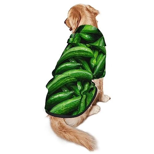 Cucumber Vegetables Green Food Pet Dog Hoodie Costume Pets Wear Hoodies Winter Coat Cloth Sweaters Sweatshirts Jacket Pullover 3 Cucumber Vegetables Green Food Pet Dog Hoodie Costume Pets Wear Hoodies Winter Coat Cloth Sweaters Sweatshirts Jacket Pullover