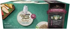 Purina Fancy Feast Wet Cat Food Medleys Florentine Wet Cat Food Variety Pack - (2 Packs Of 12) 3 Oz. Cans -Zoo Shop 41GbQuQY3IL. AC