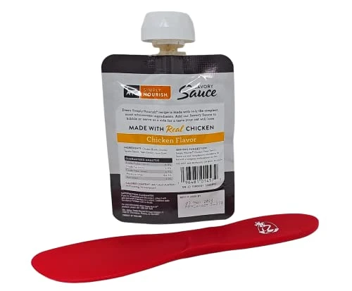 Tesadorz Simply Nourish Savory Sauce Cat Treat, Chicken (Pack Of 12) And Especiales Cosas Spatula 4 Tesadorz Simply Nourish Savory Sauce Cat Treat, Chicken (Pack Of 12) And Especiales Cosas Spatula - Image 2