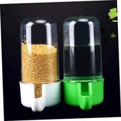 POPETPOP 10 Pcs Bird Feeder Parakeet Feeder Chinchilla Water Bottle Auto Feeder Bird Water Drinking Bottle Bird Food Feeding Station Drinking Water Feeding Bottle Plastic Birdcage Feeder -Zoo Shop 41GgjRPrDwL