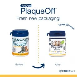 Proden PlaqueOff Dental Care For Dogs And Cats, 180gm -Zoo Shop 41HB8drnPSL