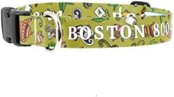 Buttonsmith Pickles Dog Collar - Fadeproof Printing, Military Grade Buckle, Choice Of 6 Sizes, Made In The USA -Zoo Shop 41HD KRuMEL. AC