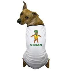 CafePress Funny Vegan Dog T Shirt Dog T-Shirt, Pet Clothing, Funny Dog Costume