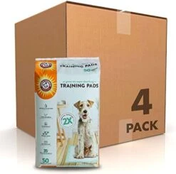 Arm & Hammer Green Tea Pet Training Pads | 25-Ct Dog Training Pads With Super Absorbing Green Tea Baking Soda For 2X The Odor Control | Leakproof & Recycled Training Pads For Dogs,White -Zoo Shop 41HbJK40hXL. AC