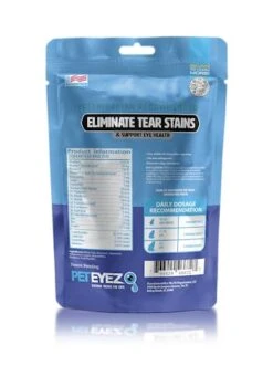 PetEyez Vitamin Treats - Tear Stain Remover For Cats (1 Oz, 35+ Count), Cat Eye Stain Remover, Freeze Dried White Fish Treats Made In USA Only - (White Fish) -Zoo Shop 41Hn4siiPrL