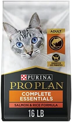 Purina Pro Plan High Protein Cat Food With Probiotics For Cats, Salmon And Rice Formula - 16 Lb. Bag 22 Purina Pro Plan High Protein Cat Food With Probiotics For Cats, Salmon And Rice Formula - 16 Lb. Bag -Zoo Shop 41Hrqfn26LL. AC