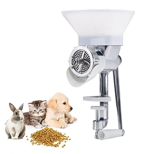 QCHIAN Manual Animal Feed Maker, Pet Dog Cat Feed Food Pellet Machine, Birds Fishing Bait Granulator Pelleter, 1.5/2.5/3/4/5/6/7/8/9/10mm Molds For Fish Parrot Chin Indigo Birds Larks Thrush 3 QCHIAN Manual Animal Feed Maker, Pet Dog Cat Feed Food Pellet Machine, Birds Fishing Bait Granulator Pelleter, 1.5/2.5/3/4/5/6/7/8/9/10mm Molds For Fish Parrot Chin Indigo Birds Larks Thrush