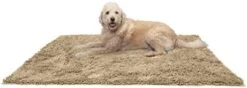 Furhaven 60" X 48" Highly Absorbent Dog Door Mat For Muddy Paws, 100% Washable, Perfect For Entryway, Kitchen, & Bathroom Use - Chenille Shammy Rug - Charcoal (Gray), Jumbo Plus/XXXL -Zoo Shop 41IqbsgDPyL. AC