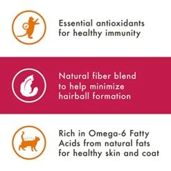 NUTRO WHOLESOME ESSENTIALS Adult Hairball Control Natural Dry Cat Food Farm-Raised Chicken & Brown Rice Recipe, 14 Lb. Bag -Zoo Shop 41Iw6LN5iIL