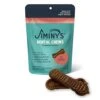 Jiminy's Dental Chews For Large Dogs – Cinnamon Dog Dental Chews, Teeth Cleaning Dog Treats, Reduce Tartar And Plaque, Made In USA, Cruelty Free, Dog Breath Freshener – 7 Count, 1-Pack -Zoo Shop 41J3uXQiTzL