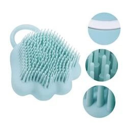Iplusmile 3pcs Pet Bath Brush Fluff Off Deshedding Shampoo Shower Hair Brush Puppy Shampoo Kitten Shampoo Cat Grooming Massager Silicone Bath Brush Kitten Bath Massager Pet Shedding Brush -Zoo Shop 41J6mw7DIDL
