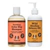 Natural Dog Company Itchy Dog Shampoo (12 Oz) Bundle With Wild Alaskan Salmon Oil (16 Oz) | Hypoallergenic Shampoo And Sensitive Skin Supplement | Soothing Relief For Recurring Skin Conditions