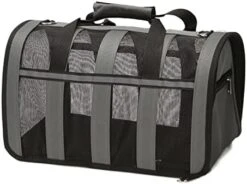 LEFEDA Pet Cat Carrier Shoulder Bag Portable Carrying Bag Breathable Travel Outdoor Transportin For Cats Small Dogs Puppy Pet Supplies Pet Backpack Carrier (Color : Blue, Size : M) -Zoo Shop 41JQG7rzrpL. AC 1