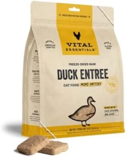 Vital Essentials Freeze Dried Cat Food, Chicken Dinner Patties 8 Oz -Zoo Shop 41JXTHLyajL. AC
