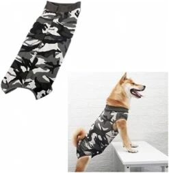 Recovery Suit For Male Dogs Neutered - Recovery Shirt For Male Female Dog Cats Light Incontinence Surgery Suit For Dogs - Recovery Suits For Female Dogs After Surgery -Vu01,Bluestripe-S -Zoo Shop 41JllZ9e6OL. AC