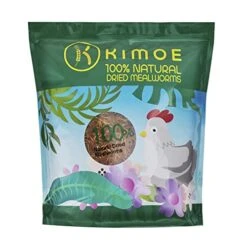 Kimoe 5LB 100% Natural Non-GMO Dried Mealworms-High-Protein For Birds, Chicken,Ducks