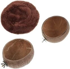 EVANEM 1 Set Hamster Nest Rabbit Water Bowl Squirrel Feeders Bird Cage Feeder Hamster Feeding Bowls Hamster Food Feeder Parrot Feeder Guinea Pig Cage Feeder Hamster Pet Feeder Pet Waterer -Zoo Shop 41Jt60xOPlL. AC