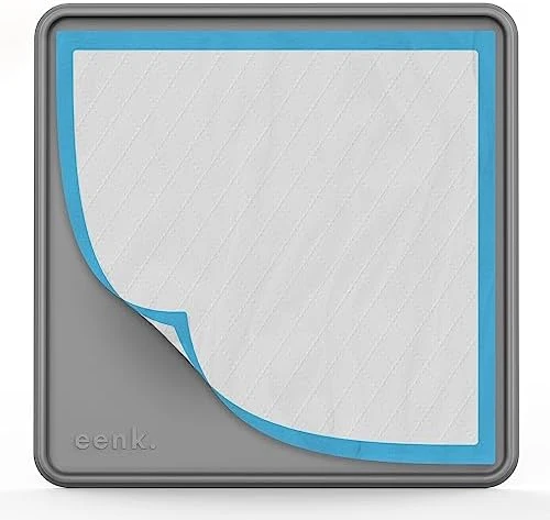 Pee Pad Tray For Dogs - Raised Lip Edge For No Spill Floor Protection, 27” X 27” Non-Slip Silicone Mat - Large Beige 7 Pee Pad Tray For Dogs - Raised Lip Edge For No Spill Floor Protection, 27” X 27” Non-Slip Silicone Mat - Large Beige - Image 5