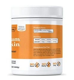 Wild Acre Pumpkin Powder For Dogs - No More Diarrhea Or Scoots! - Digestive Puree Treat Or Food Topper - Fiber Supplement For Dogs With Prebiotics, 16oz 10 Wild Acre Pumpkin Powder For Dogs - No More Diarrhea Or Scoots! - Digestive Puree Treat Or Food Topper - Fiber Supplement For Dogs With Prebiotics, 16oz -Zoo Shop 41K7V8hik3L